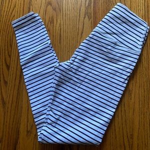 Striped Glyder leggings